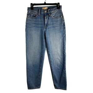 Madewell The Slouchy Boyjean Womens Denim‎ Jeans Size 24 100% Cotton Blue